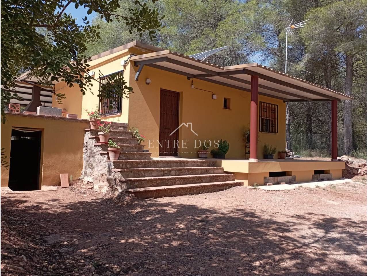 Exterior view of House or chalet for sale in Tales  with Private garden, Swimming Pool and Furnished