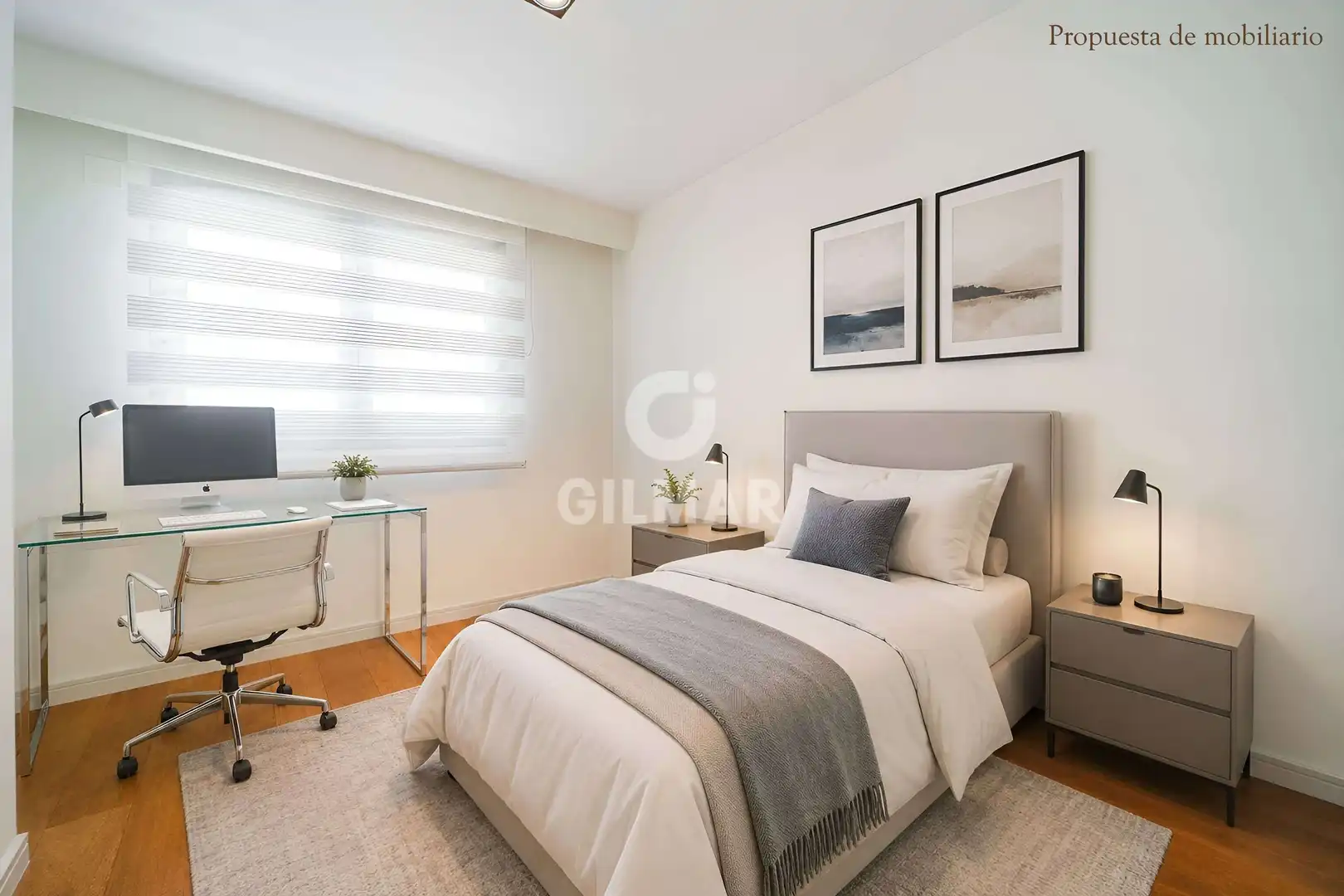 Bedroom of Duplexes for sale in Pozuelo de Alarcón  with Heating, Private garden and Storage room