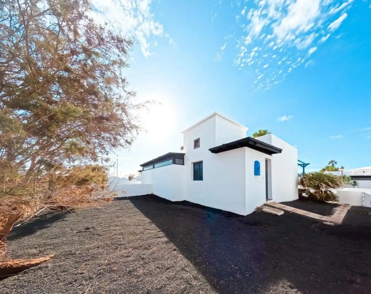 Vista exterior de Casa adosada en venta en Yaiza con Aire acondicionado, Jardín privado y Terraza