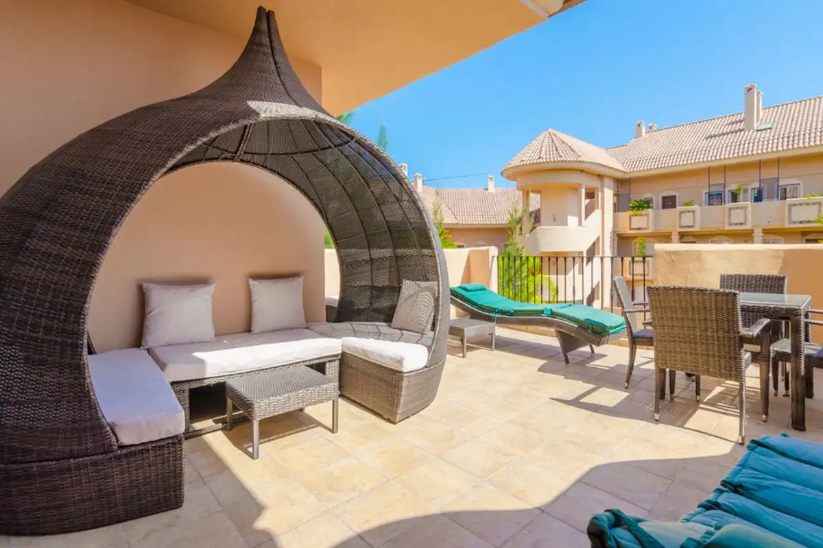Terrassa de Apartament en venda en Marbella amb Aire condicionat, Calefacció i Parquet