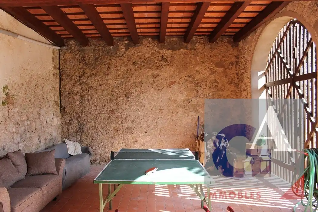 Casa rústica amb terrassa en venda a Sant Joan Les Fonts, imagen 54