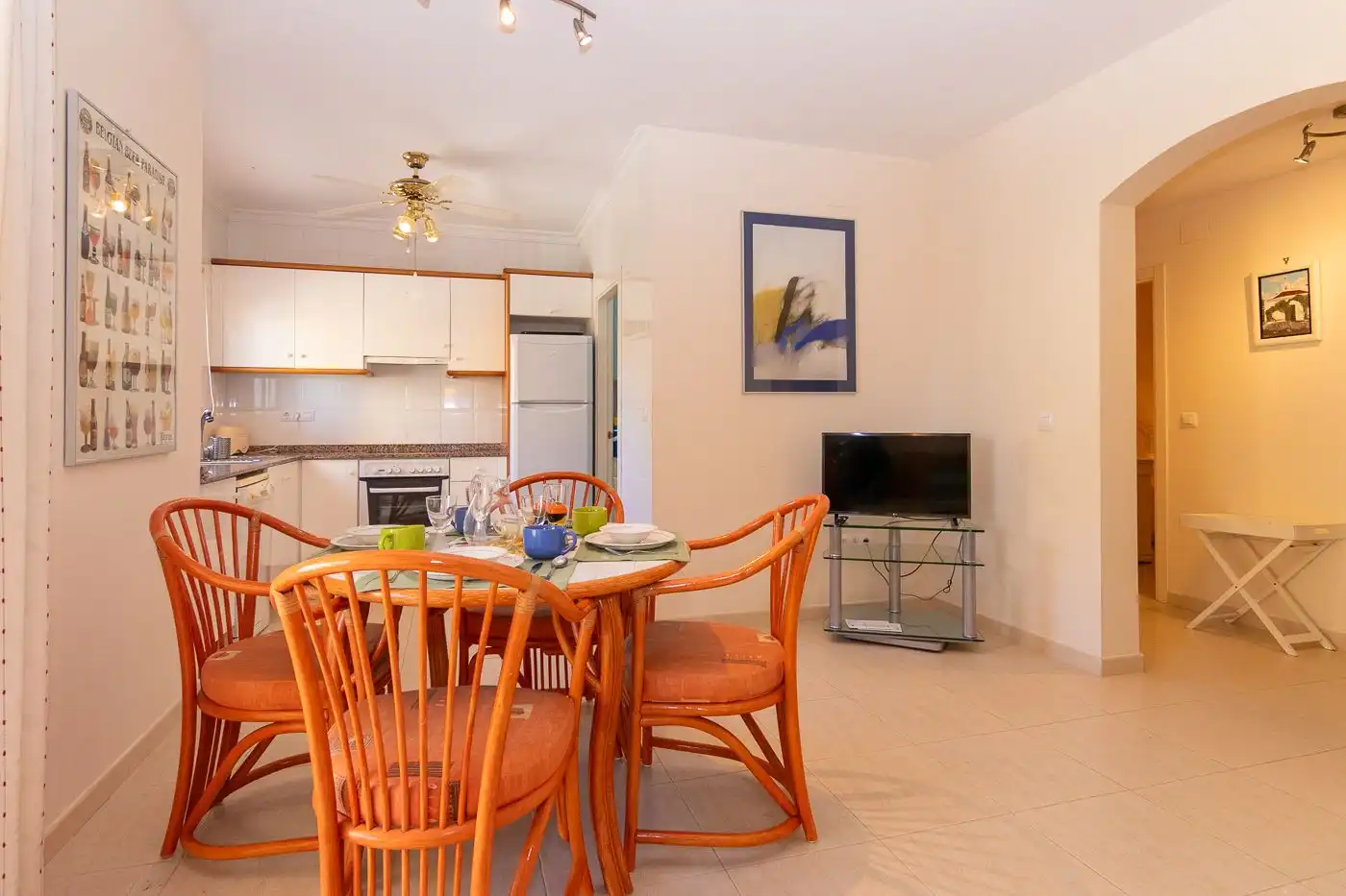 Menjador de Apartament en venda en Pedreguer amb Aire condicionat, Calefacció i Terrassa