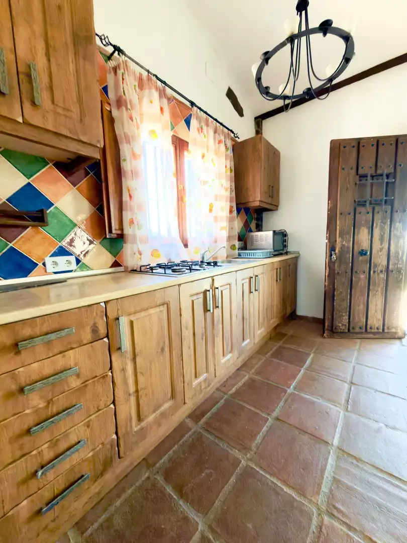 Cuina de Casa o xalet en venda en Vélez-Málaga amb Piscina
