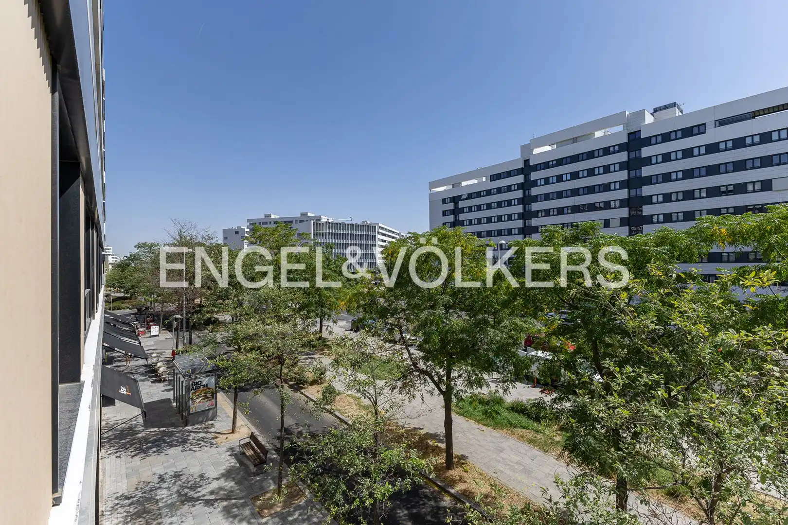 Terrasse von Wohnung zur Miete in Hortaleza