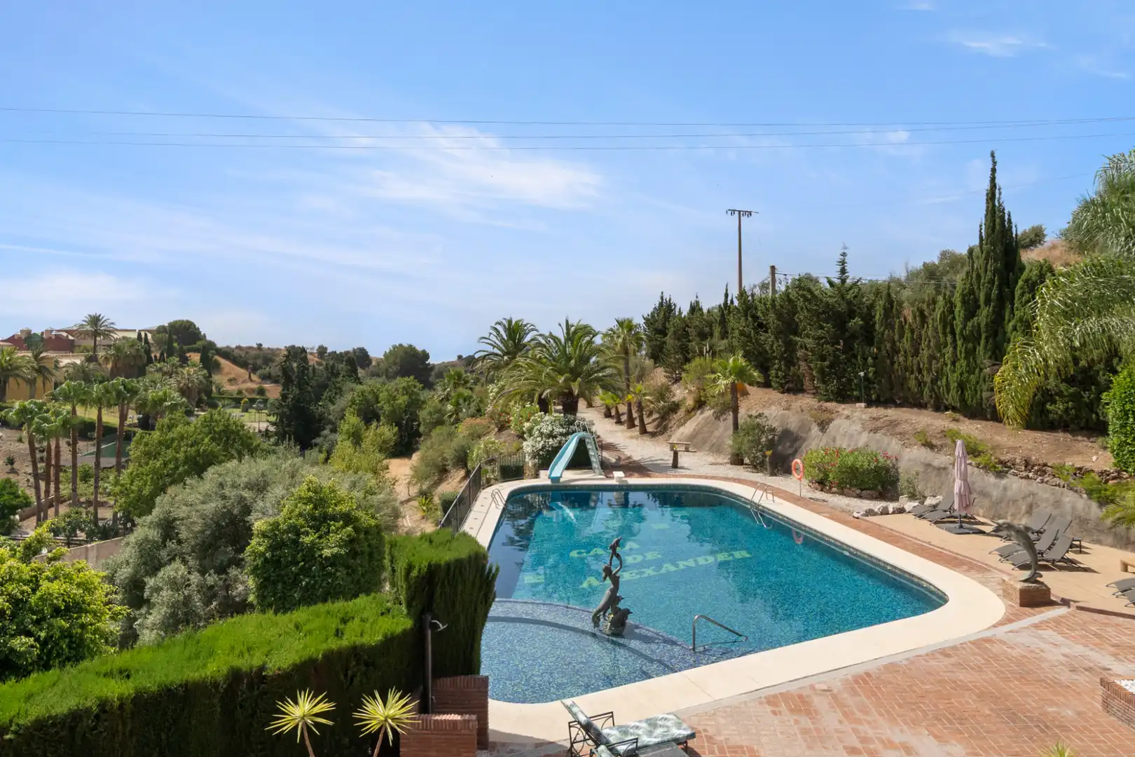 Swimming pool of Houses for sale in Benalmádena  with Air Conditioner, Heating and Private garden