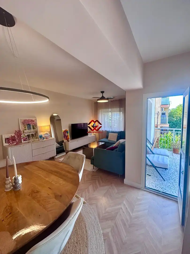 Living room of Apartments for sale in San Javier  with Air Conditioner, Terrace and Furnished