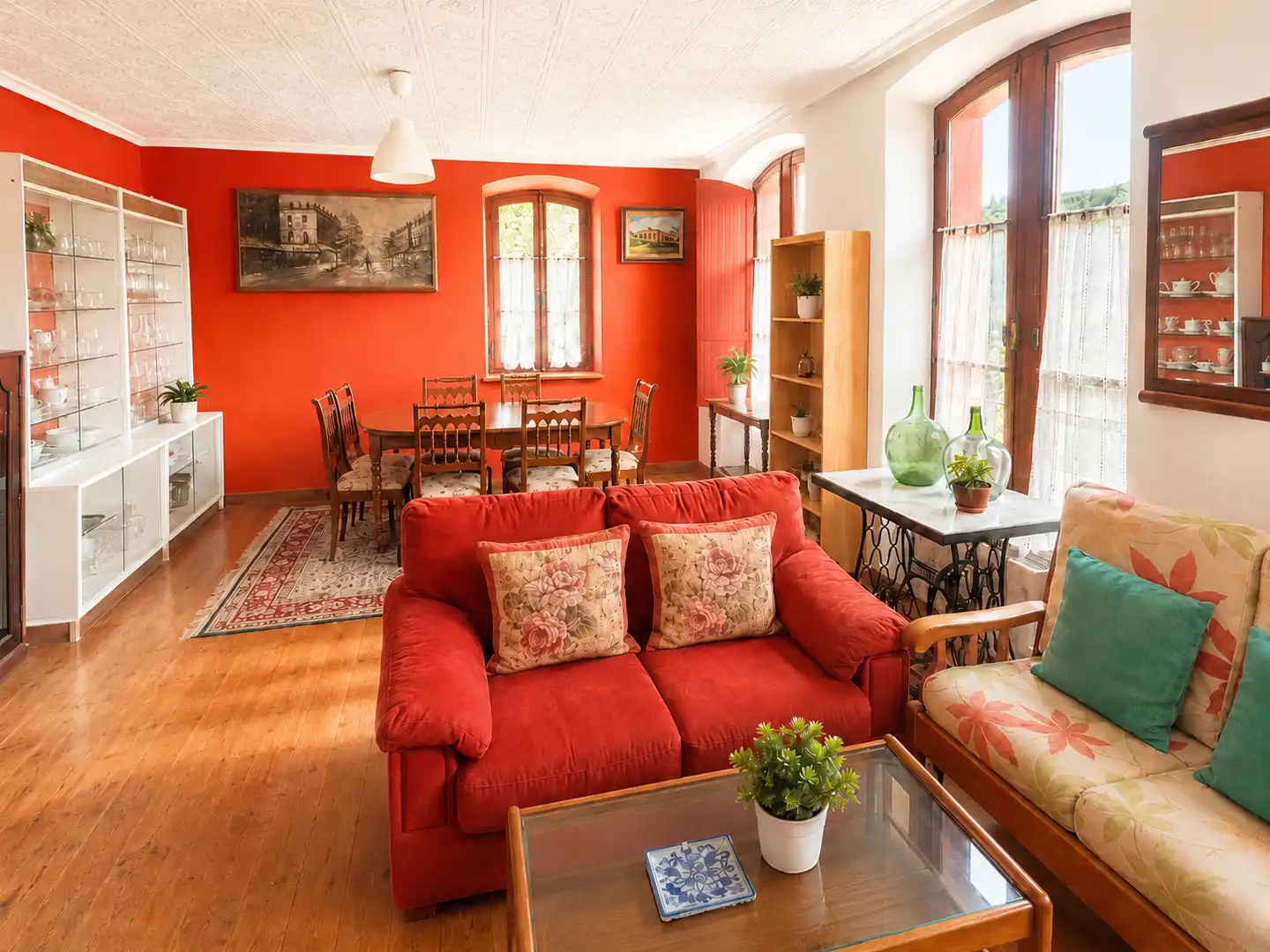 Sala d'estar de Finca rústica en venda en Villaviciosa amb Calefacció, Jardí privat i Terrassa