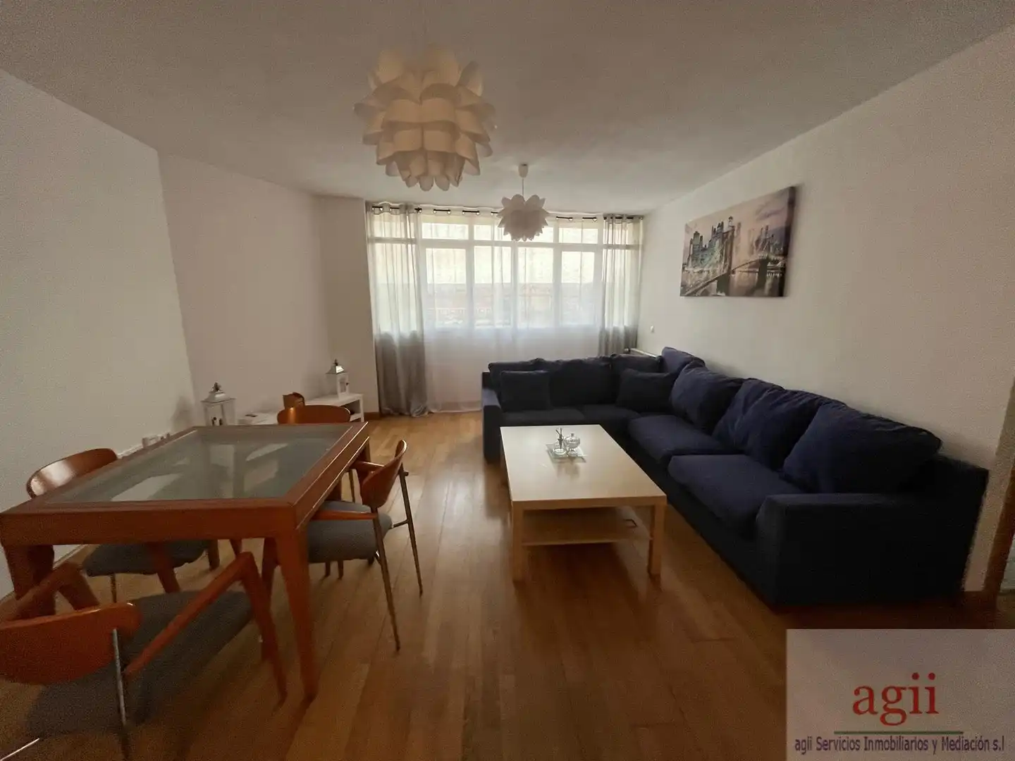 Sala de estar de Dúplex de alquiler en Alovera con Calefacción, Parquet y Terraza