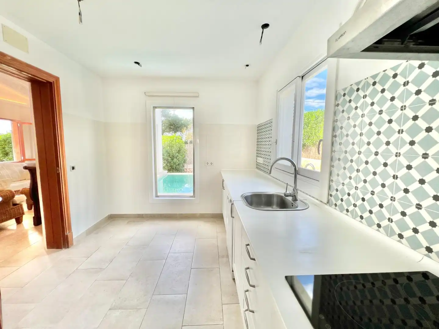 Cocina de Casa o chalet de alquiler en Santanyí con Aire acondicionado, Calefacción y Jardín privado