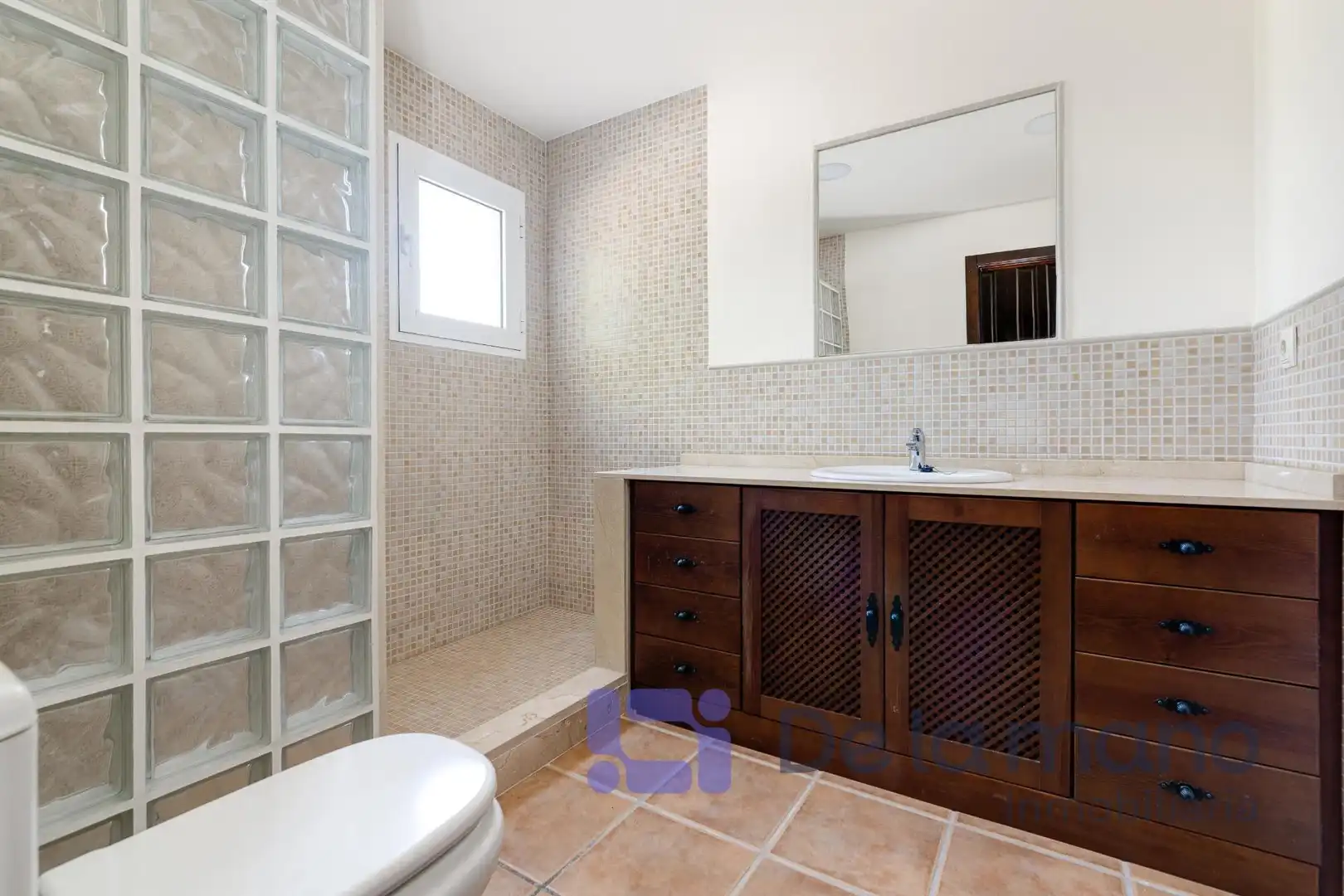 Bathroom of Houses for sale in Fuente Álamo de Murcia  with Private garden and Community pool
