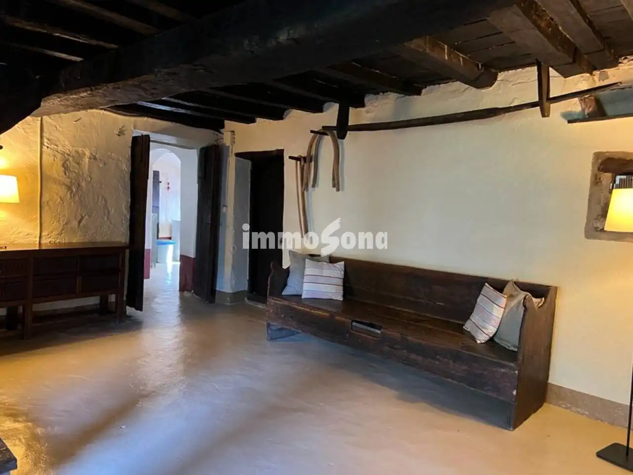 Sala de estar de Finca rústica en venta en Argelaguer con Calefacción, Jardín privado y Terraza