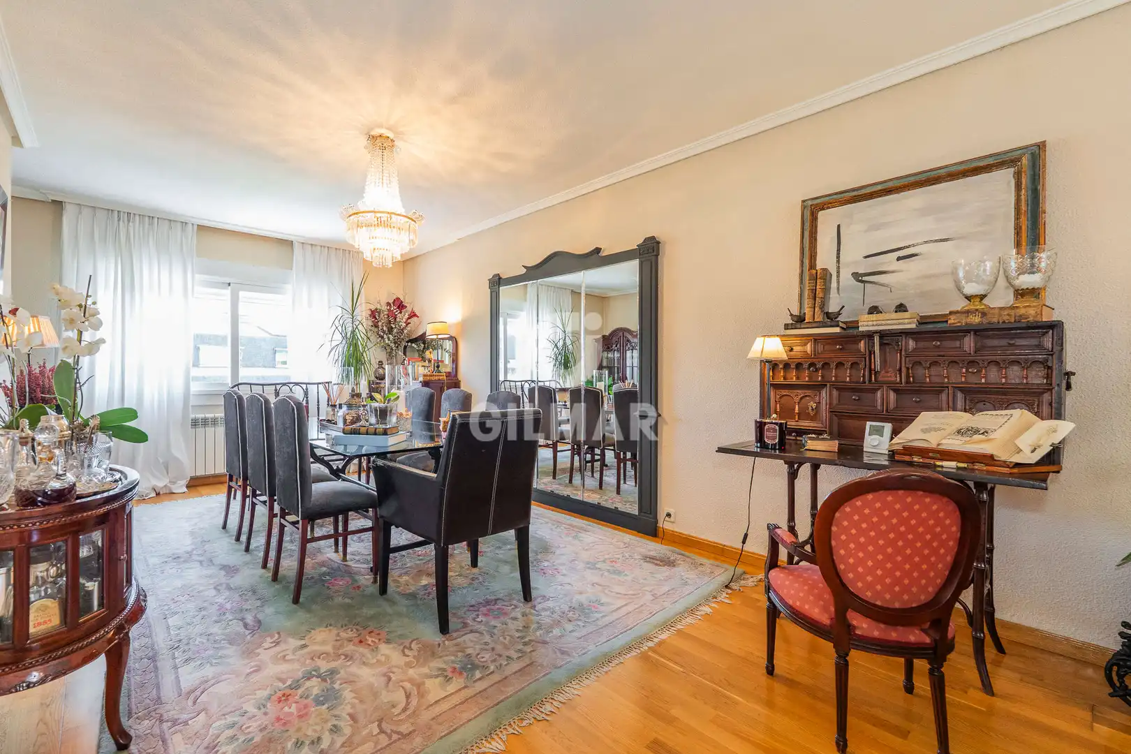 Dining room of Detached homes for sale in Pozuelo de Alarcón  with Heating, Private garden and Swimming Pool