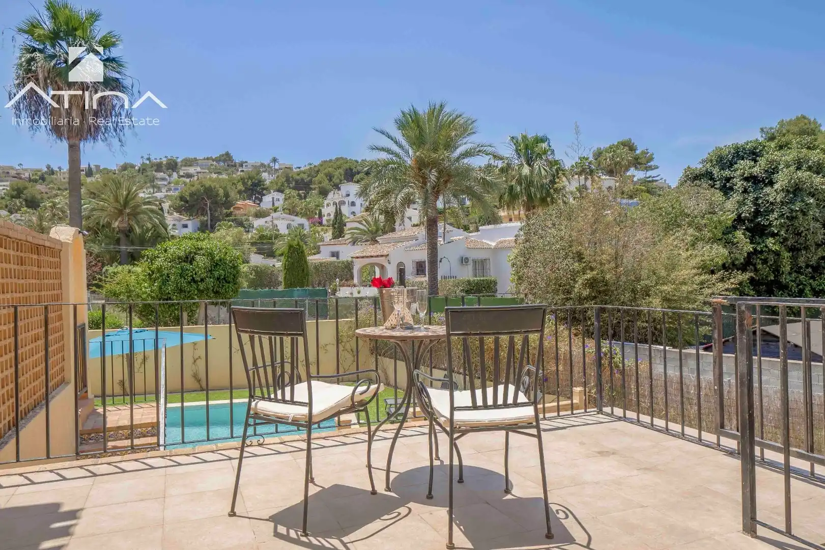 Garden of Houses for sale in Jávea / Xàbia  with Air Conditioner, Private garden and Terrace