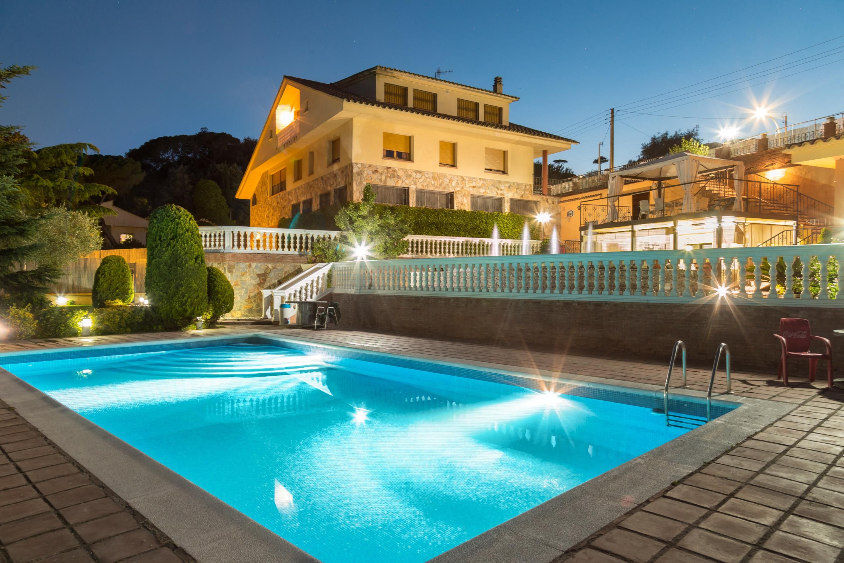 Piscina de Finca rústica en venda en Santa Maria de Palautordera amb Jardí privat