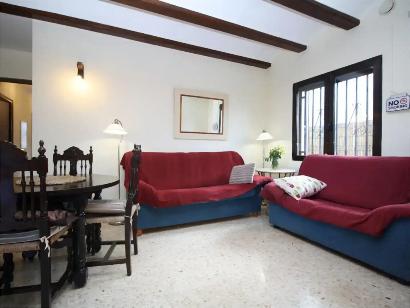 Sala d'estar de Casa o xalet en venda en Els Poblets amb Aire condicionat i Piscina