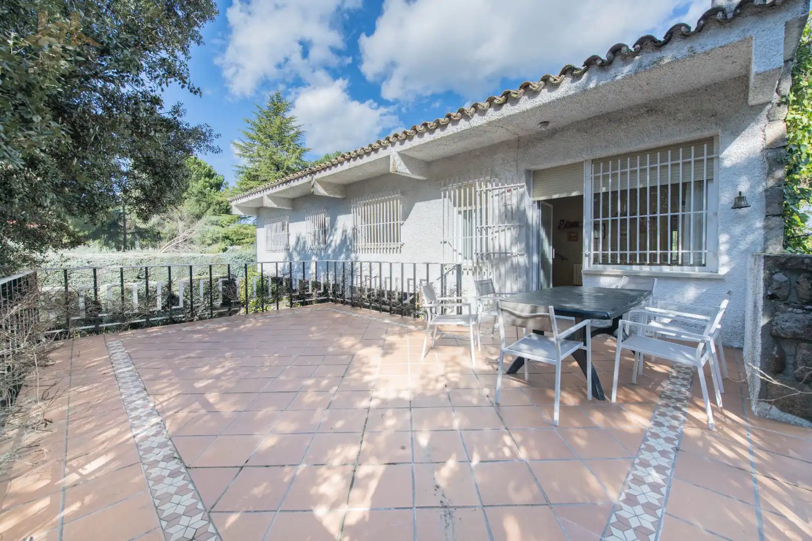 Jardín de Casa o chalet en venta en Galapagar con Calefacción, Jardín privado y Terraza