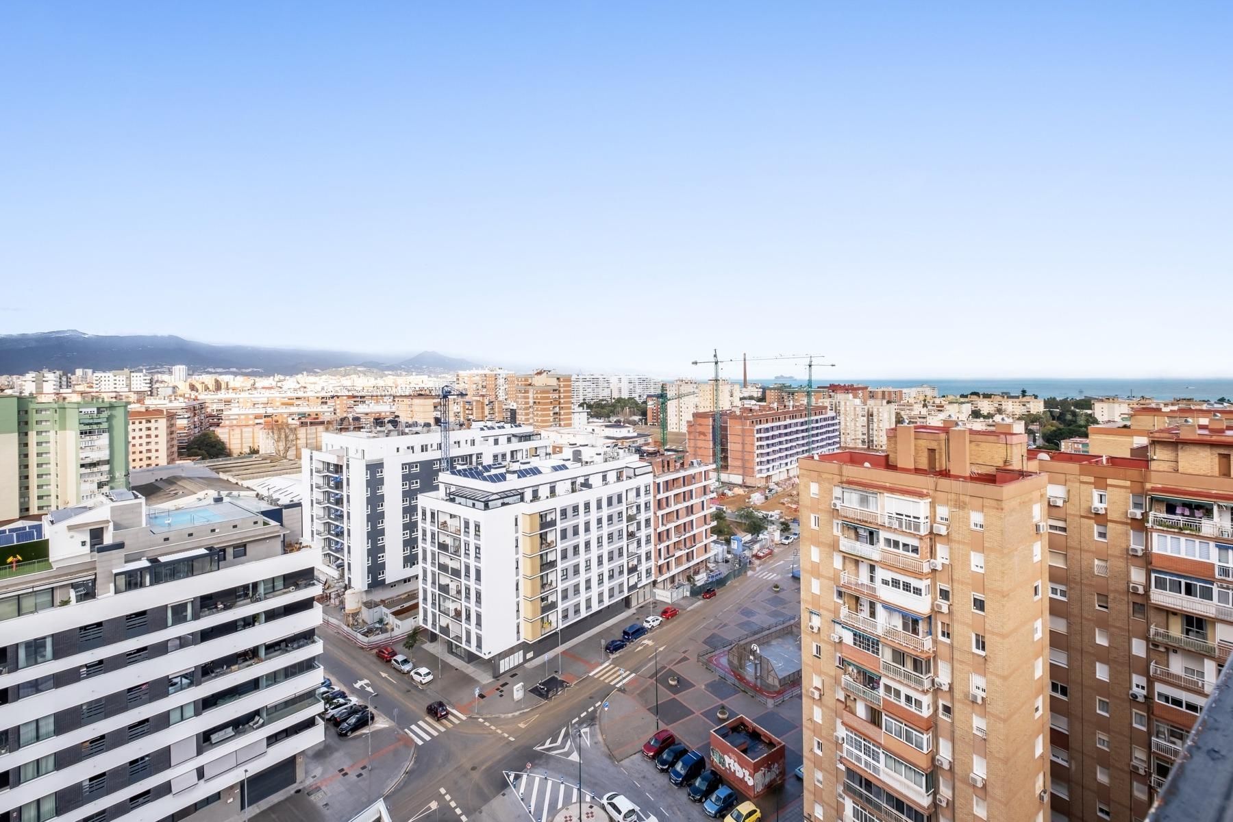 Vista exterior de Pis en venda en Málaga Capital amb Aire condicionat, Calefacció i Terrassa