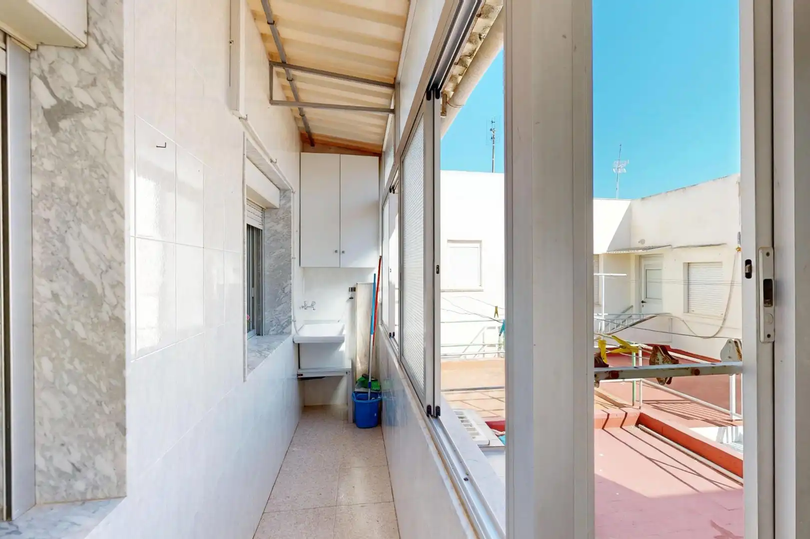 Terrasse von Wohnung zum Verkauf in Cartagena mit Klimaanlage, Heizung und Balkon