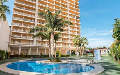 Swimming pool of Apartment for sale in Calpe / Calp  with Air Conditioner and Terrace