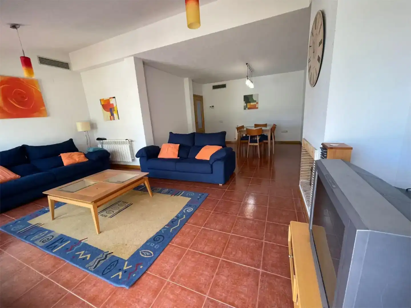 Sala d'estar de Casa o xalet en venda en Toledo amb Aire condicionat, Jardí privat i Parquet
