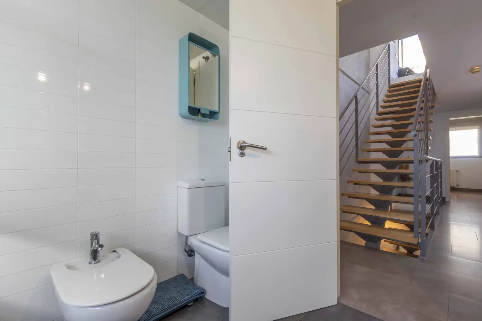 Bathroom of Houses for sale in La Pobla de Farnals  with Air Conditioner, Heating and Private garden