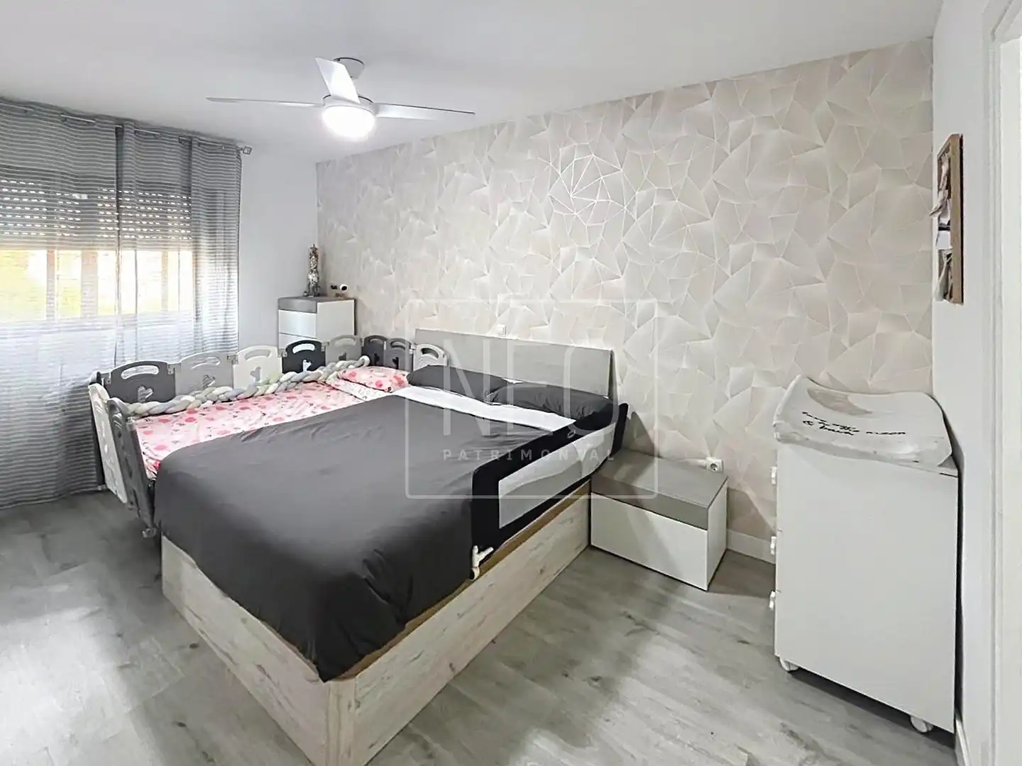Bedroom of Flat for sale in Torrejón de Ardoz  with Air Conditioner, Heating and Private garden