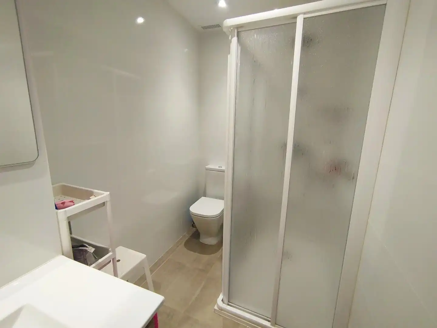 Badezimmer von Wohnung zur Miete in La Pobla de Farnals mit Terrasse, Schwimmbad und Möbliert