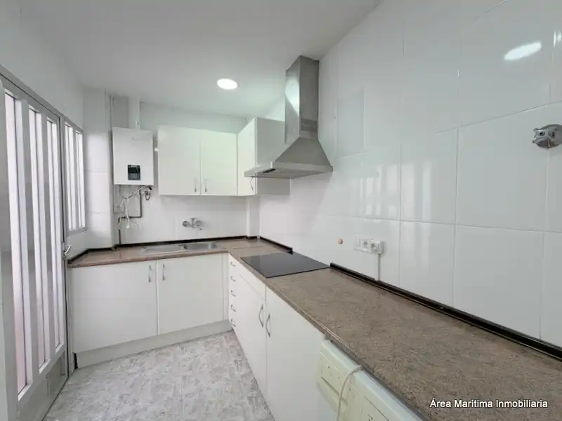 Cocina de Loft de alquiler en Valencia con Aire acondicionado, Calefacción y Parquet