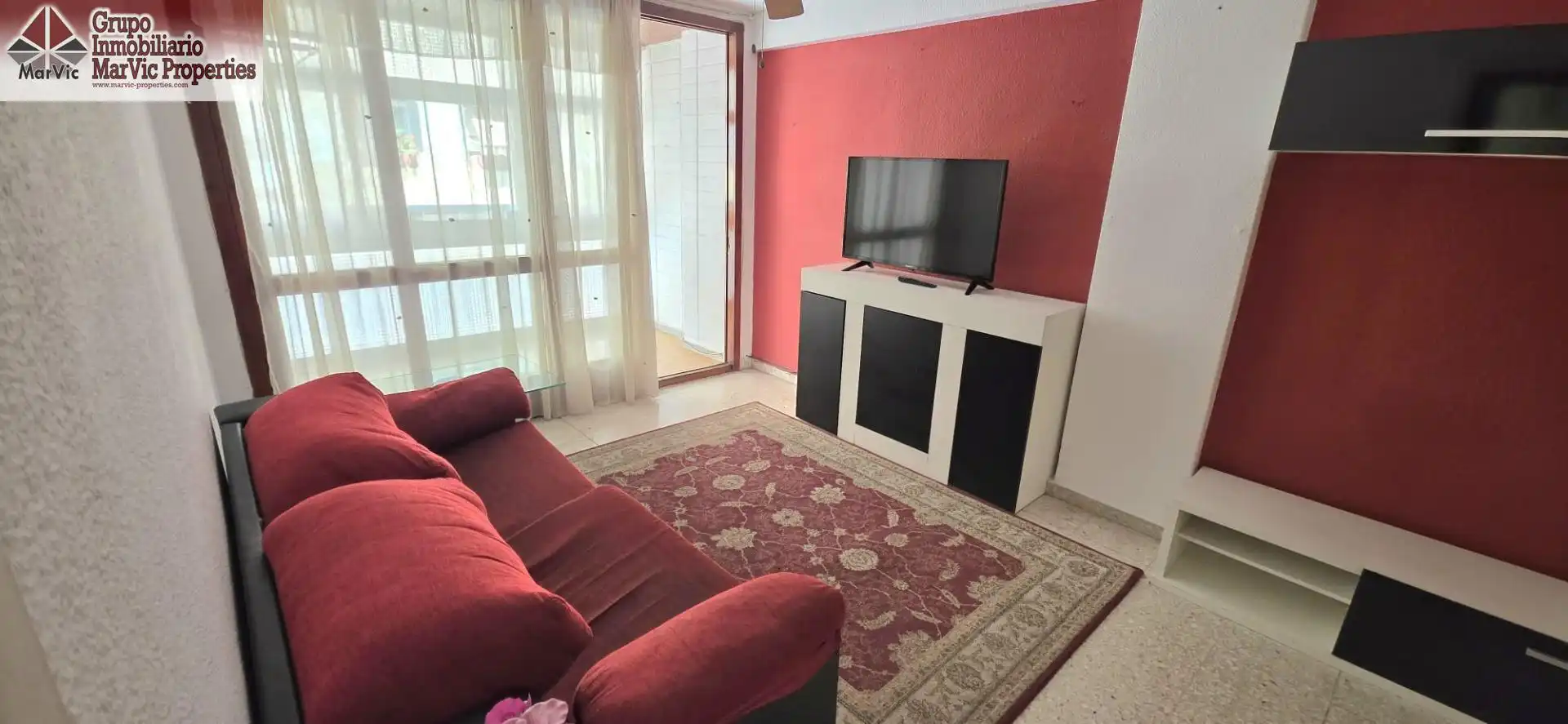 Sala de estar de Piso en venta en Benidorm con Amueblado