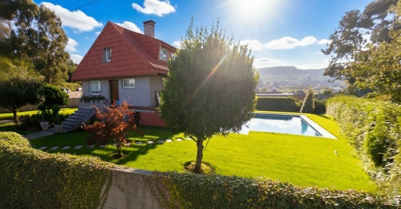 Jardín de Casa o chalet en venta en Vigo  con Jardín privado, Terraza y Piscina