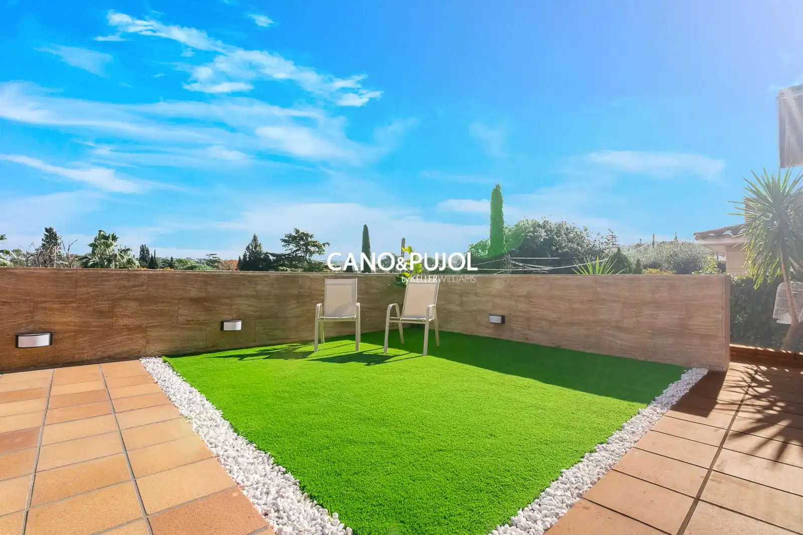 Terrace of Houses for sale in Sant Cugat del Vallès  with Air Conditioner, Terrace and Swimming Pool