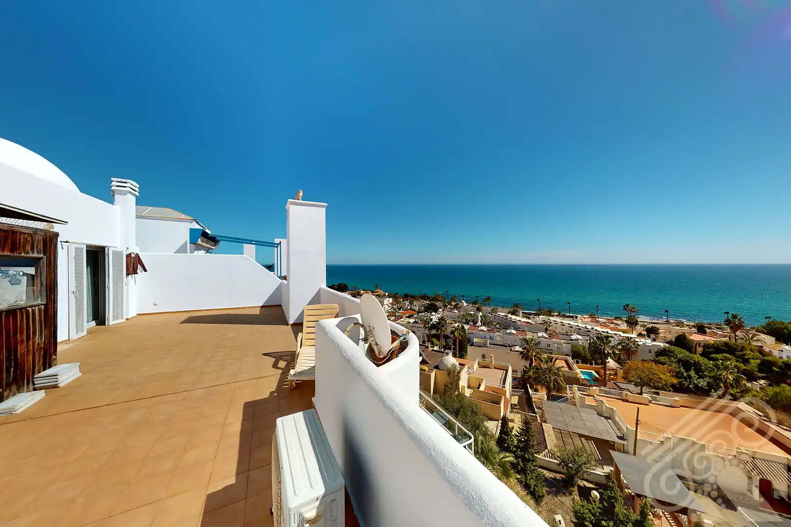 Exterior view of Detached homes for sale in Mojácar  with Air Conditioner, Terrace and Swimming Pool
