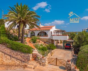 Vista exterior de Casa o xalet en venda en Sant Lluís amb Jardí privat, Terrassa i Piscina
