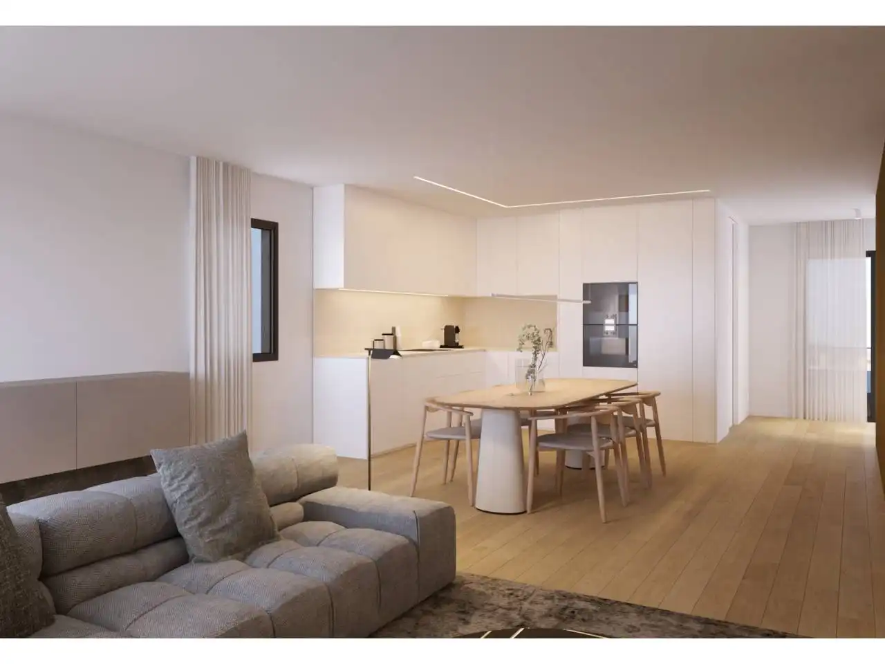 Sala de estar de Casa adosada en venta en Torres de Segre con Aire acondicionado, Calefacción y Jardín privado