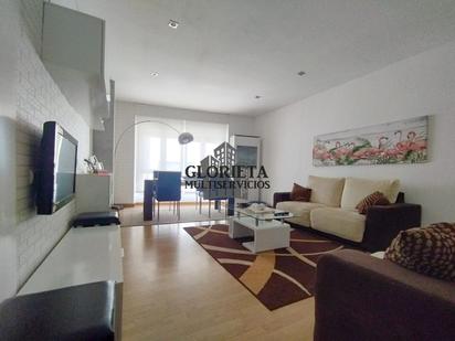 Living room of Flat for sale in Poio  with Furnished