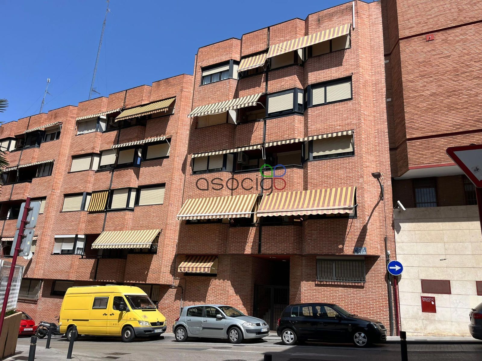 Vista exterior de Pis en venda en Guadalajara Capital amb Aire condicionat, Calefacció i Terrassa