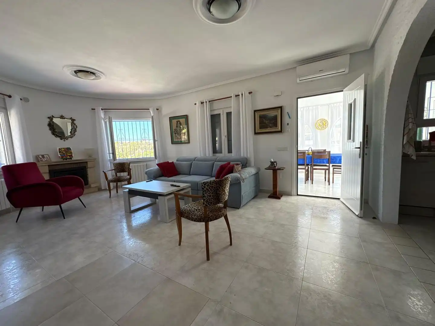 Sala d'estar de Casa o xalet en venda en Rojales amb Aire condicionat, Calefacció i Jardí privat