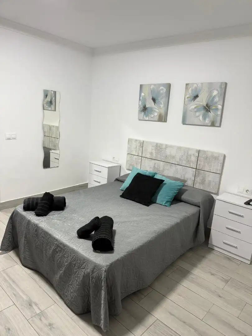 Bedroom of Study for rent in Benalmádena  with Parquet flooring, Furnished and Pets allowed