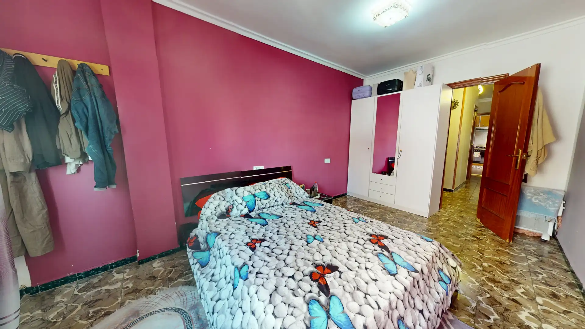 Bedroom of Flat for sale in Elda  with Air Conditioner, Furnished and Oven