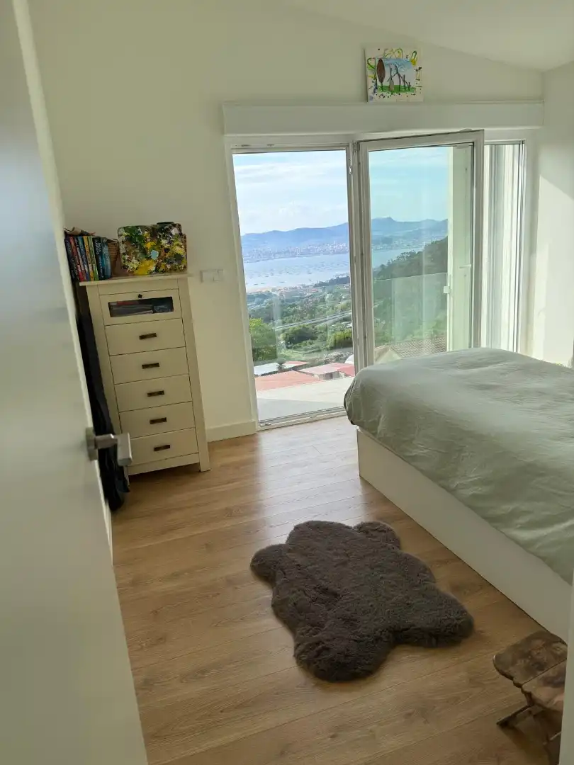 Habitación de Casa o chalet de alquiler en Moaña con Aire acondicionado, Calefacción y Jardín privado