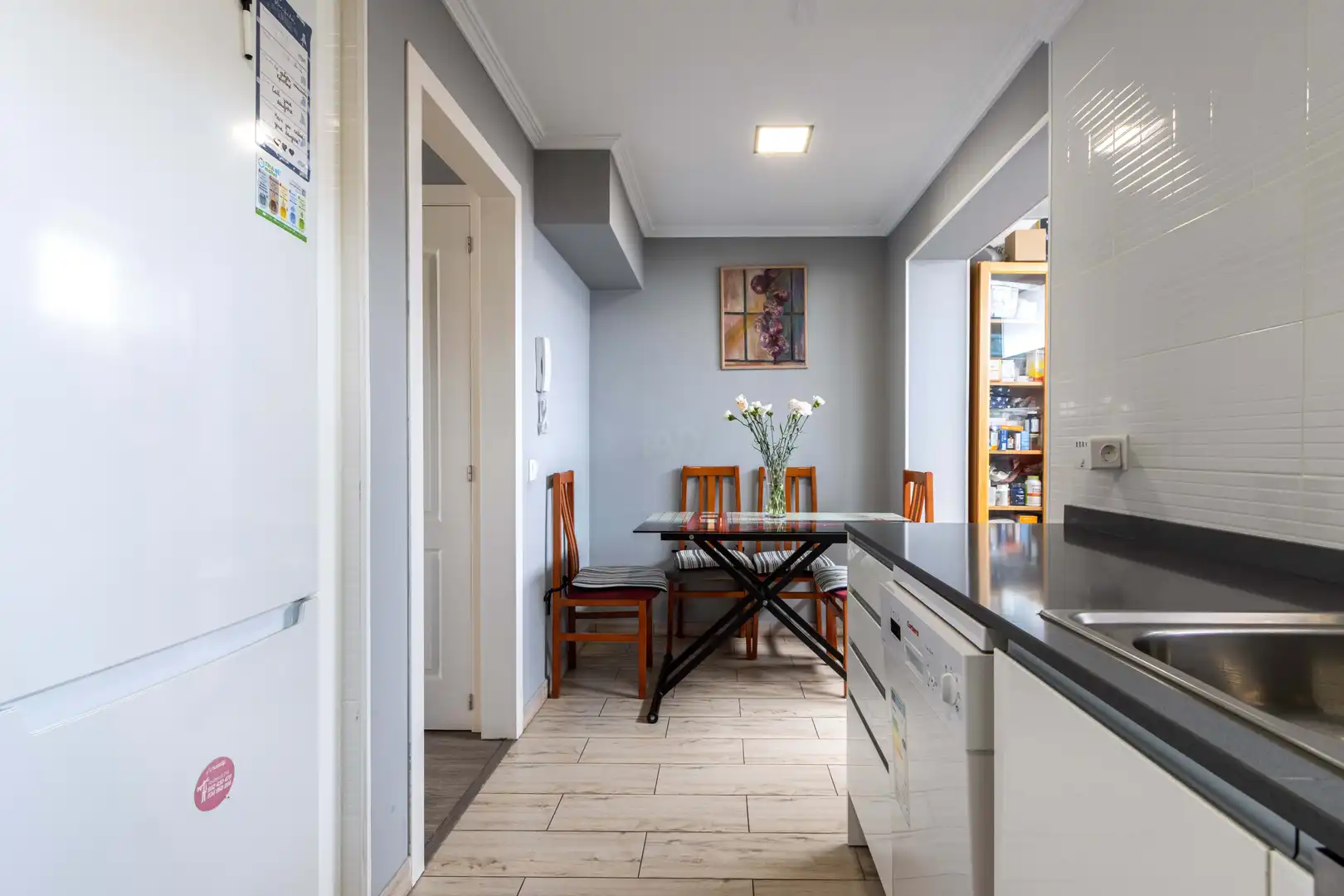 Cocina de Casa adosada en venta en Mollet del Vallès con Aire acondicionado, Calefacción y Terraza