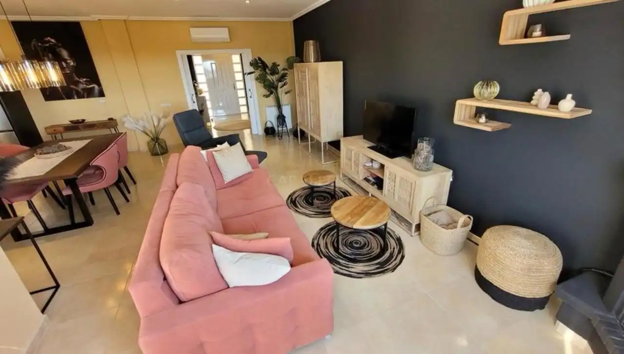 Sala d'estar de Casa o xalet en venda en Pilar de la Horadada