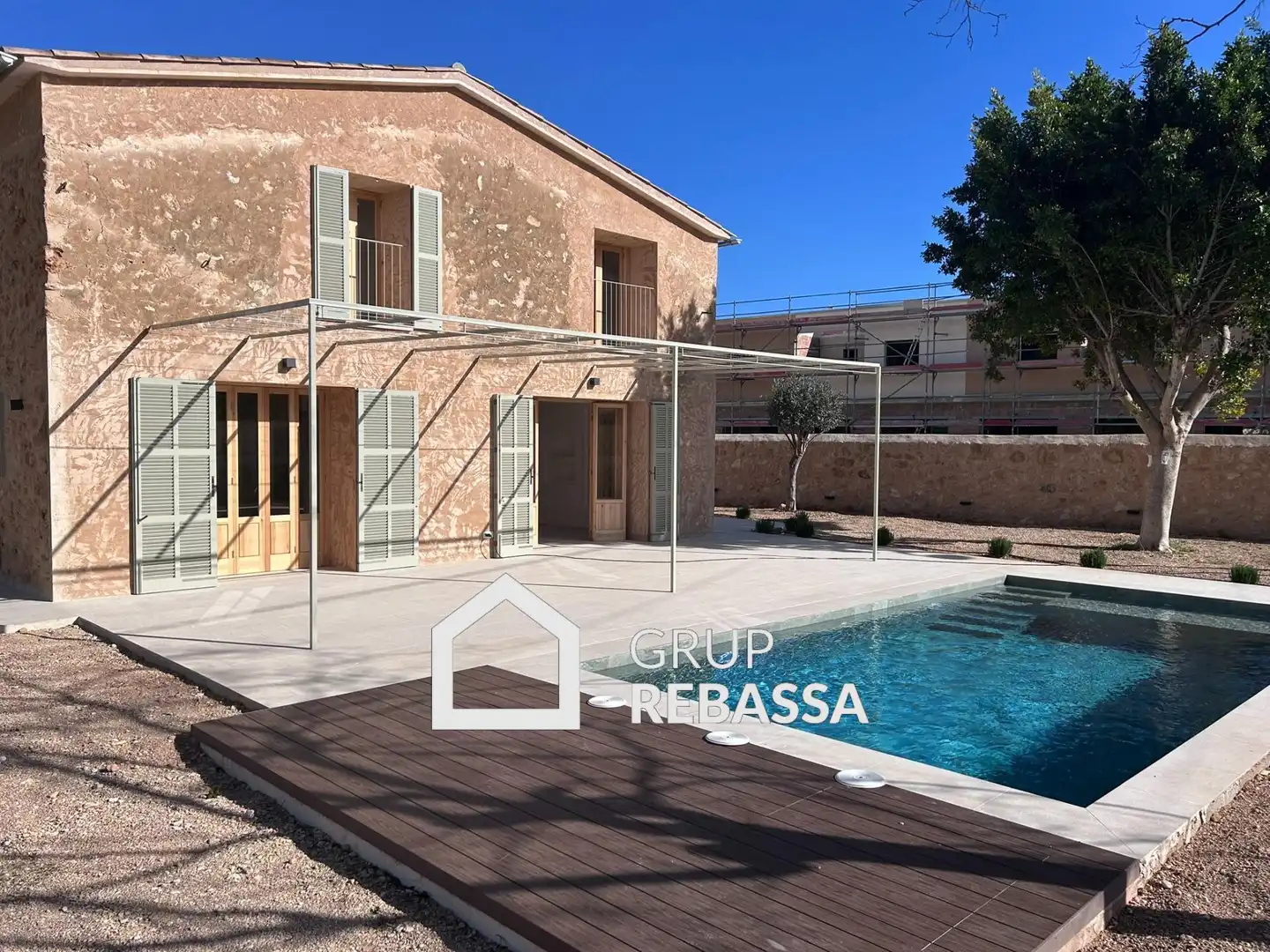 Vista exterior de Casa o xalet en venda en Marratxí amb Aire condicionat, Jardí privat i Terrassa