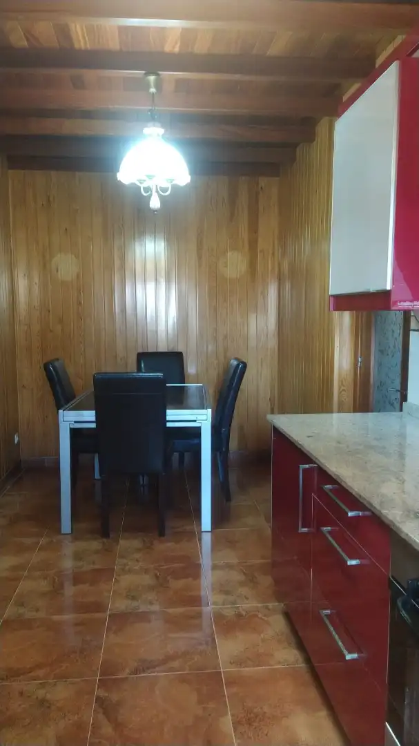 Comedor de Casa o chalet en venta en Cariño con Jardín privado, Parquet y Terraza