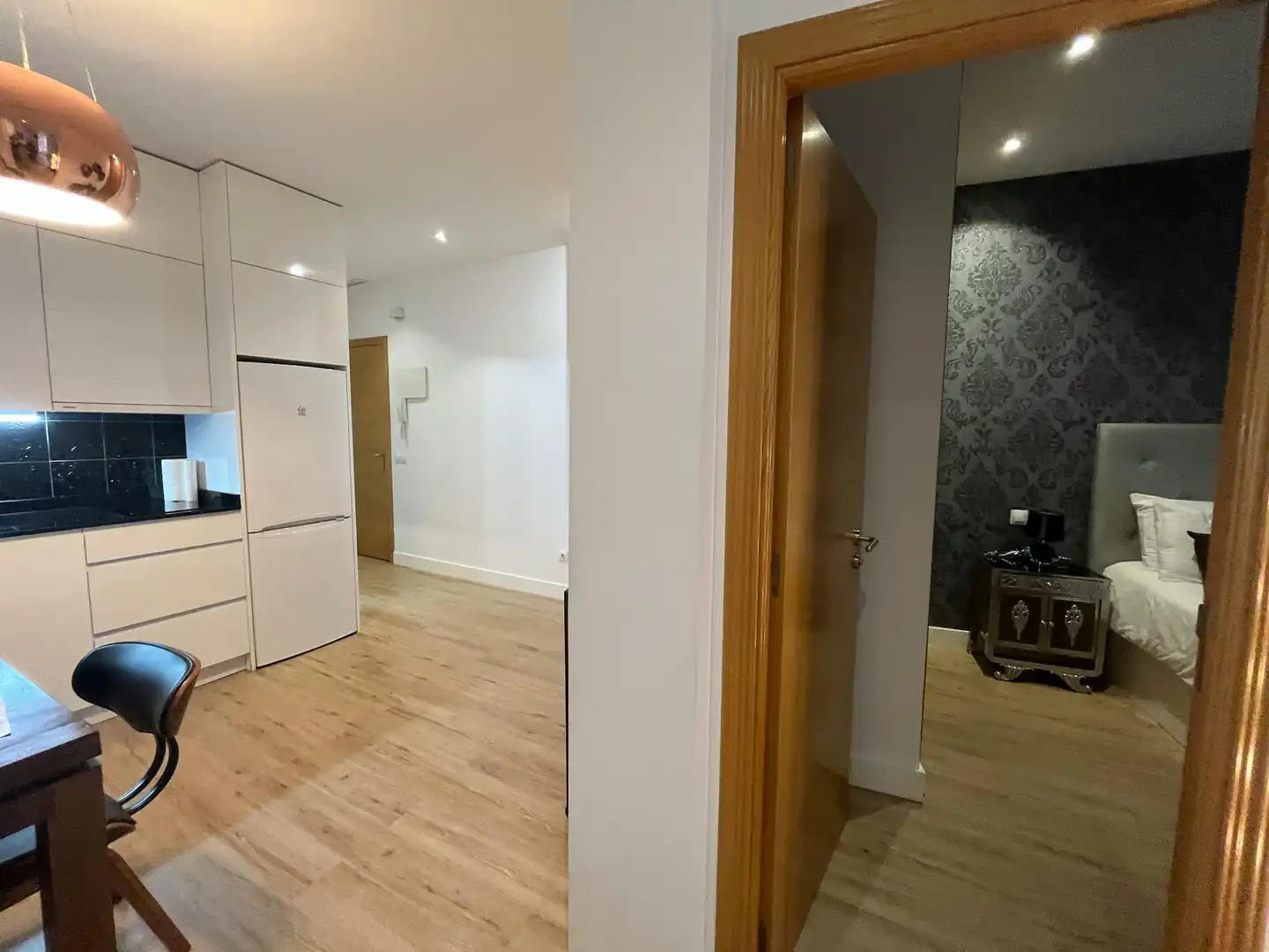Flat for rent in Madrid  with Air Conditioner, Heating and Private garden