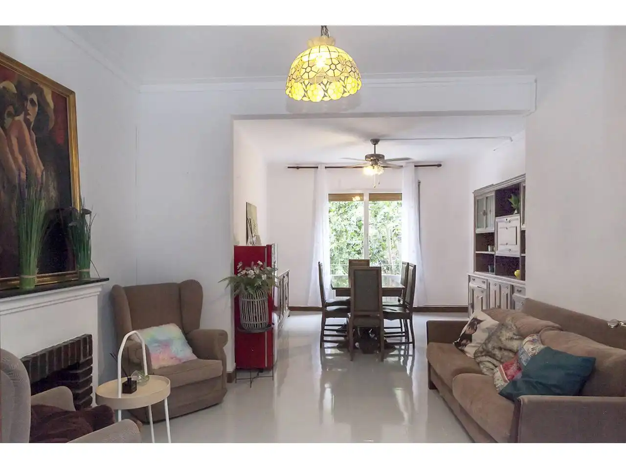 Sala de estar de Piso en venta en Barcelona con Calefacción