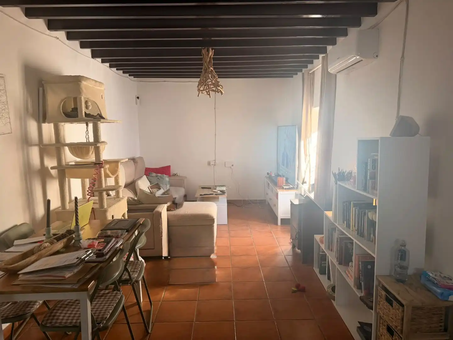 Living room of Houses for sale in Almáchar, Málaga