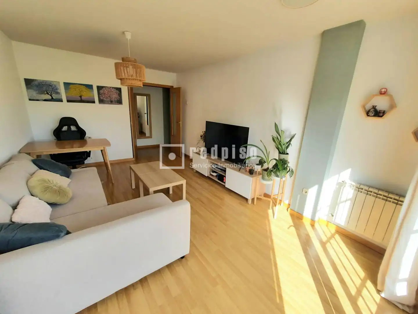 Wohnzimmer von Wohnung zum Verkauf in Colmenar Viejo mit Heizung, Privatgarten und Terrasse