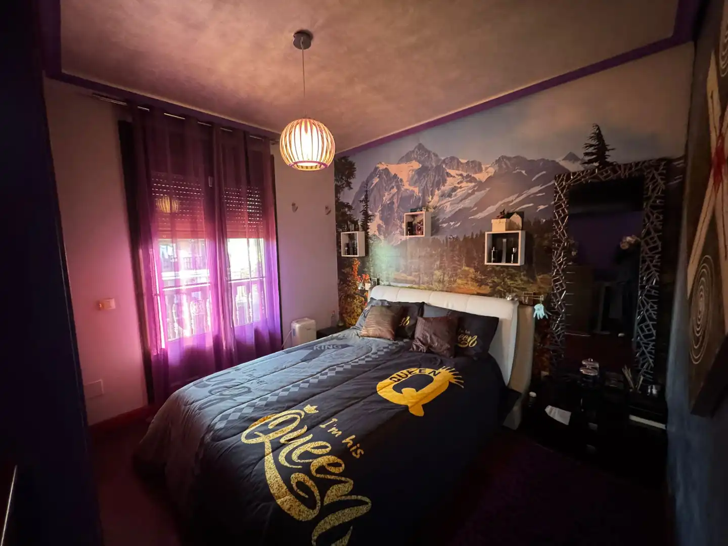 Schlafzimmer von Einfamilien-Reihenhaus zum Verkauf in Polanco mit Heizung, Privatgarten und Terrasse