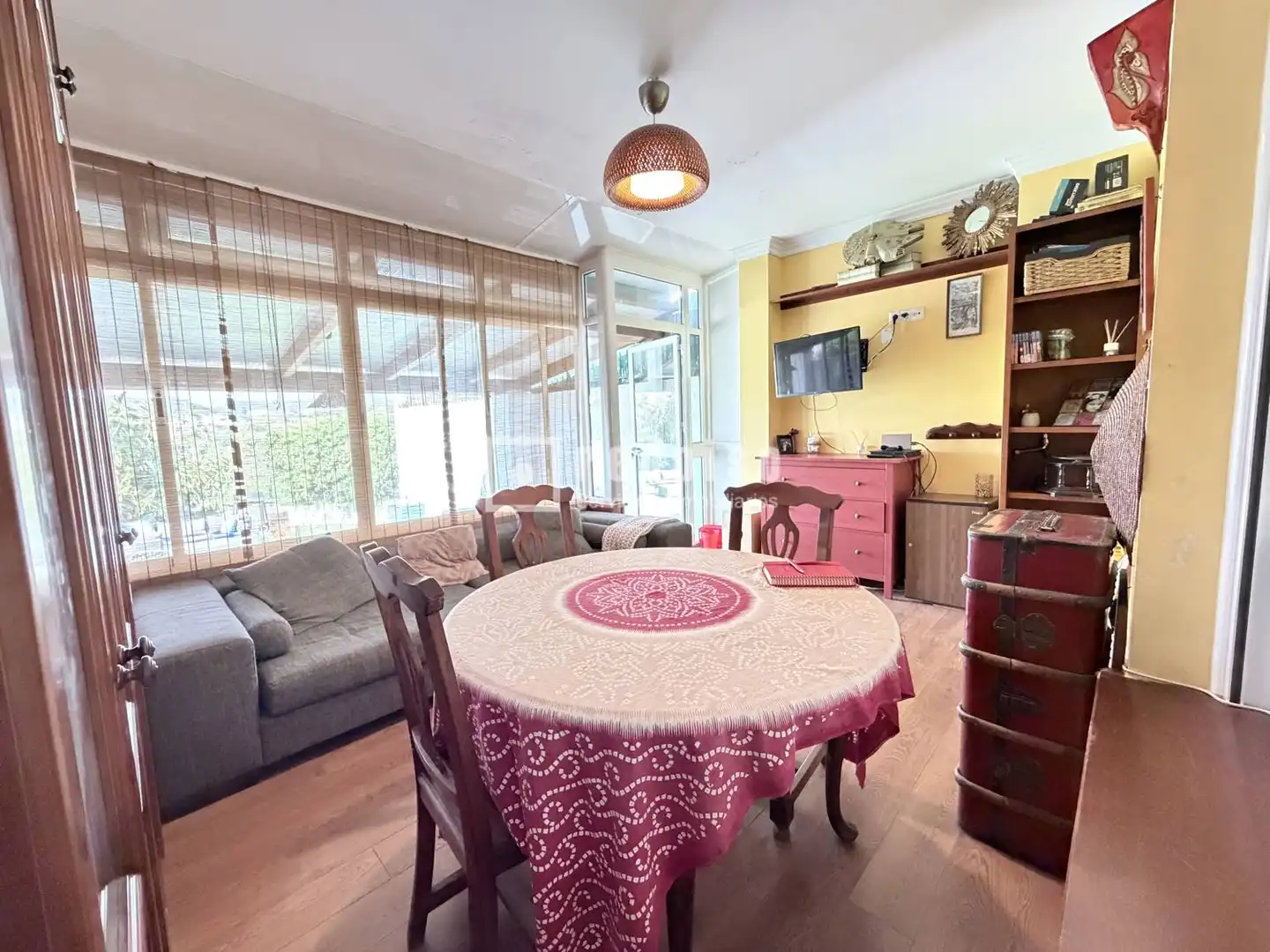 Sala de estar de Casa o chalet en venta en Rincón de la Victoria con Aire acondicionado, Terraza y Amueblado